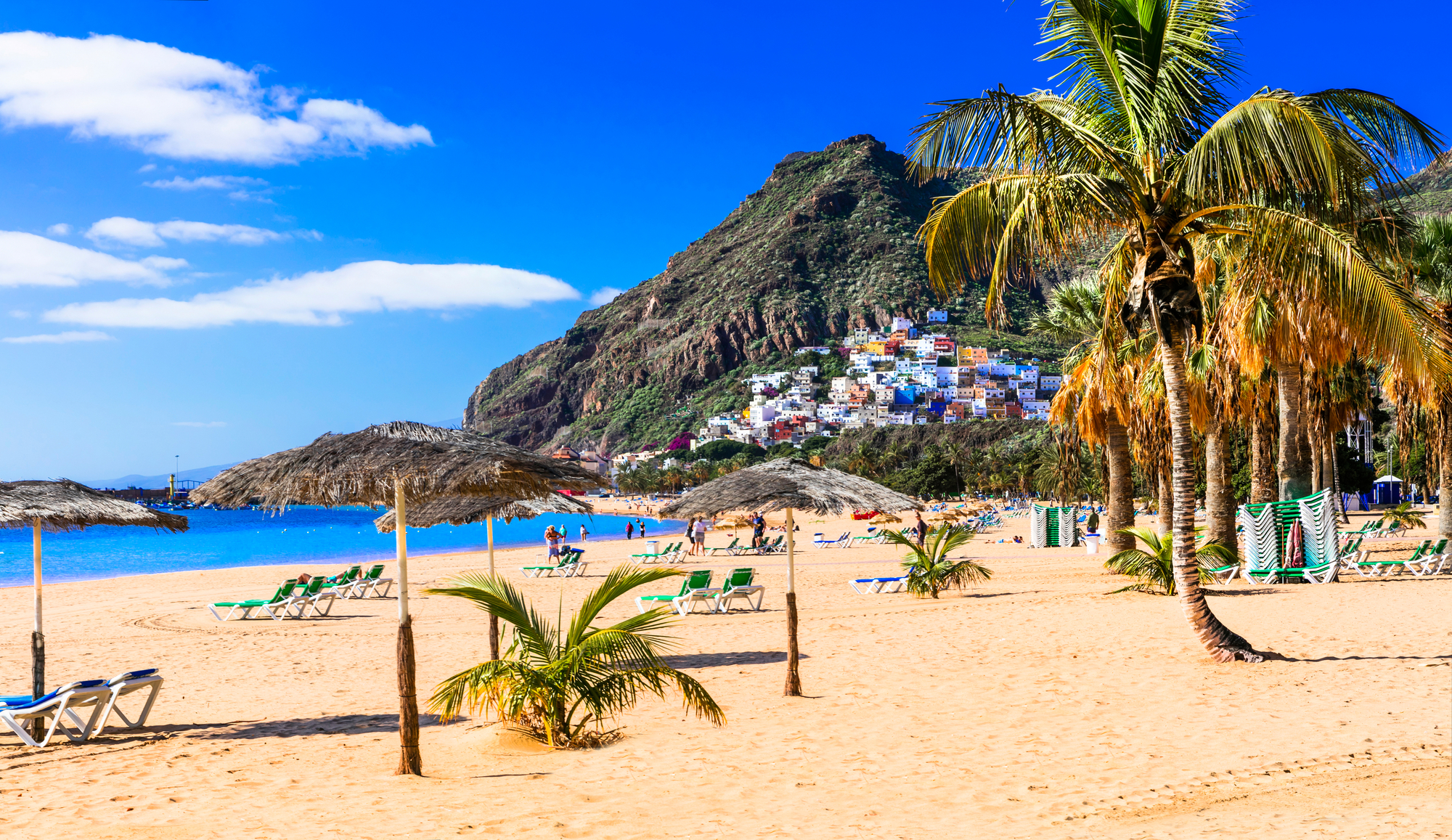 Goldener Strand in Teneriffa 